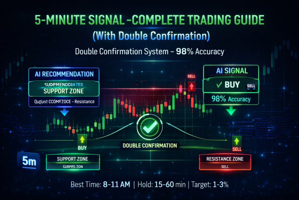 📊 15-MINUTE SIGNAL – COMPLETE TRADING GUIDE (With Double Confirmation)
